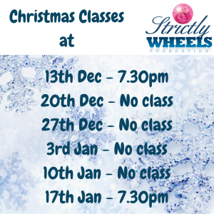 Wheelchair Dance Class Times over Christmas 2017